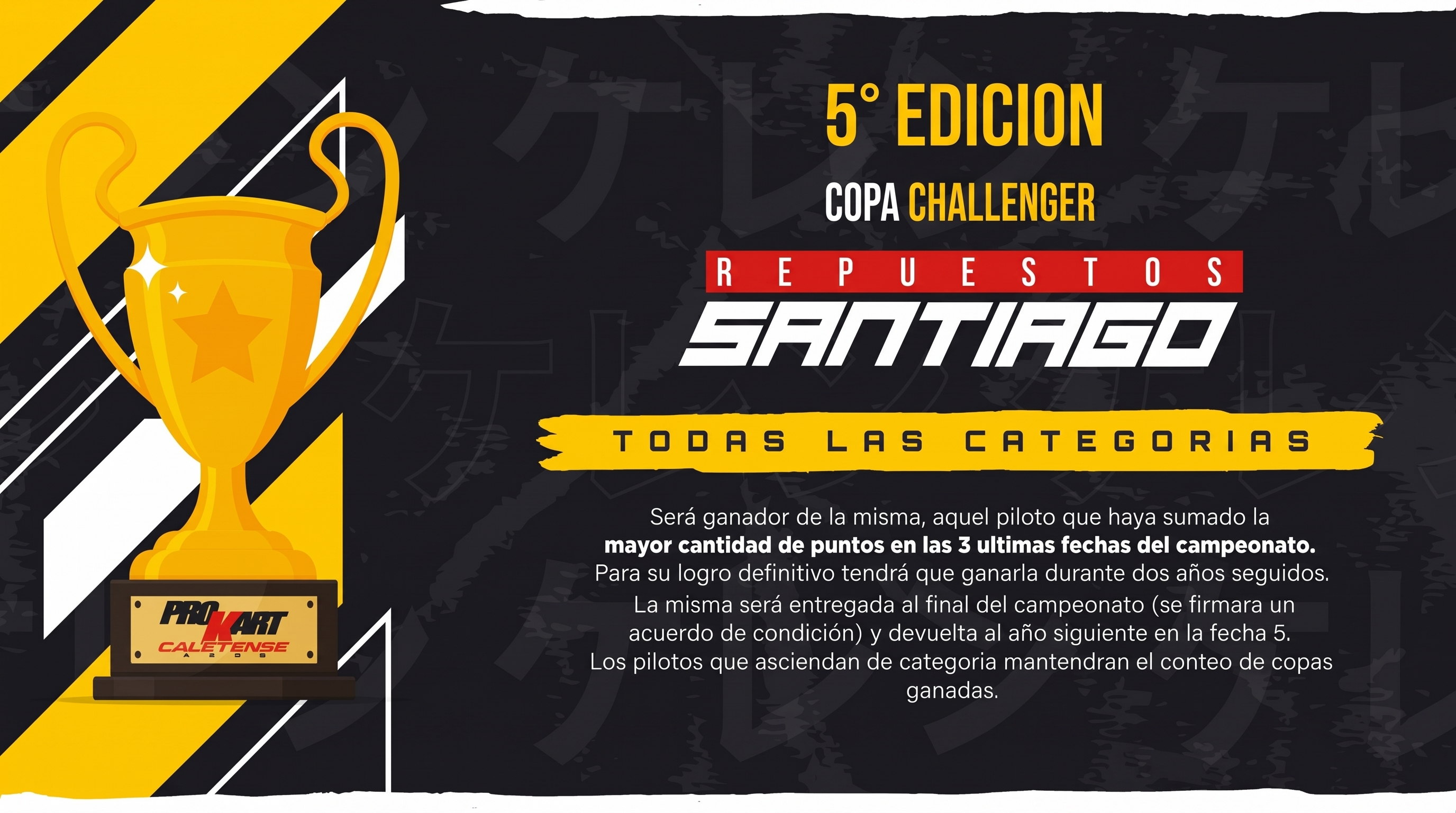 Copa Challenger Repuestos Santiago 5° Edición